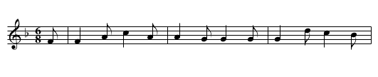 Wiedersehen an der Bahre - staff notation