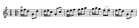 WIESBADEN POLKA - staff notation