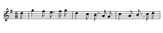 Wild Geese - staff notation