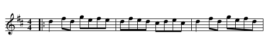 Wild Irishman, The - staff notation