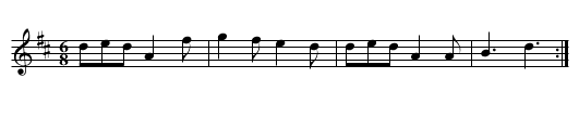 Wilk's Riggadon. JWDM.50 - staff notation