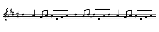 Willafjord - staff notation