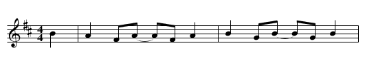 Willafjord - staff notation