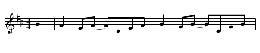 Willafjord - staff notation
