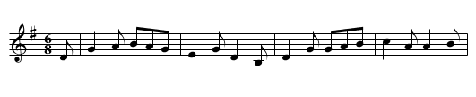 Willam Clarke's of Feltwell's Dance - staff notation