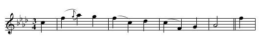 William and Margaret - staff notation