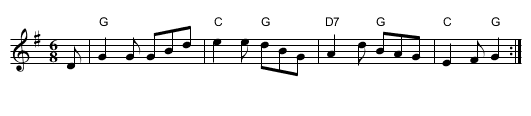 William and Nancy - staff notation