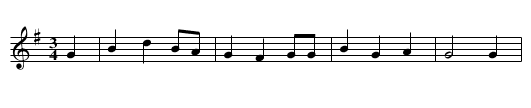 William and Nancy - staff notation