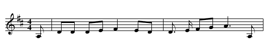 William Grismond - staff notation