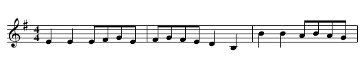 William Taylor's Tabletop Hornpipe - staff notation