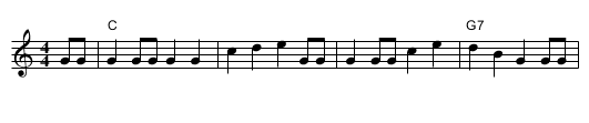 William Tell Overture - staff notation
