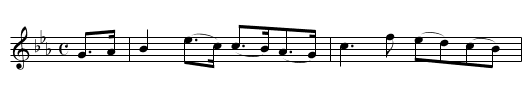 WILLIE BREW'D A PECK O' MAUT. - staff notation