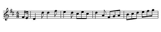 Willie Wilson of Beith - staff notation