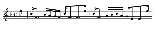 WILLIE WINKIE - staff notation