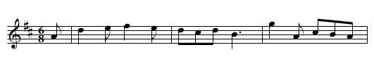 Willie's, Mary - staff notation