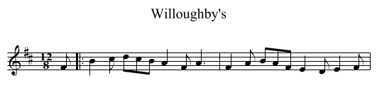 Willoughby's - staff notation