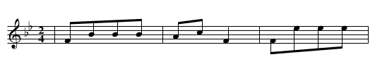 WILLST DU MEINEN WILHELM HABN - staff notation