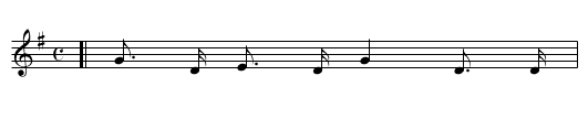 WILT THOU BE MY DEARIE? - staff notation