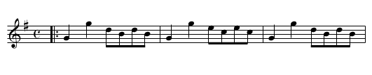 Windfor Terrace - staff notation