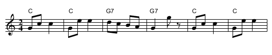Windm&uuml;ller Polka - staff notation