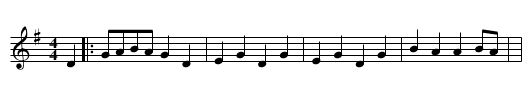 Winhams Reel - staff notation