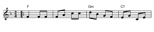 Winter Solstice [F] - staff notation