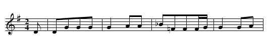 Winterrosen - staff notation