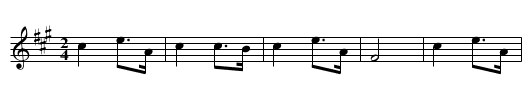 Winyadepla - staff notation