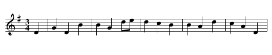 WIR WOLLEN VERGNUEGT UND EINSAM LEBEN - staff notation