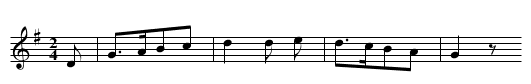 WIR WOLLN DAS HAESCHEN JAGEN - staff notation
