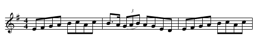 With Biddy By My Side  (march?) 1842 - staff notation