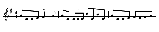 Within a Mile of Dublin - staff notation
