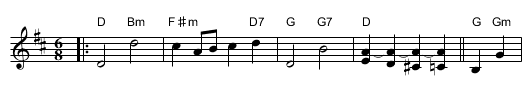 Wizard of Oz medley - staff notation