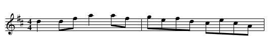 Wm. Pitt - staff notation