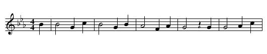 WO FINDET DIE SEELE DIE HEIMAT - staff notation