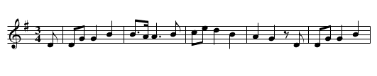 Wo treff' ich meinen Schaefer an, - staff notation