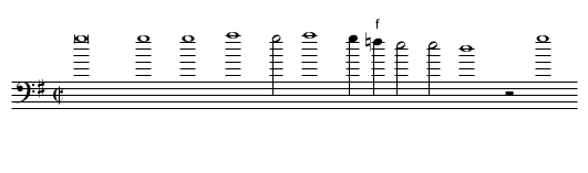 Wohl kumbt der Mai - staff notation