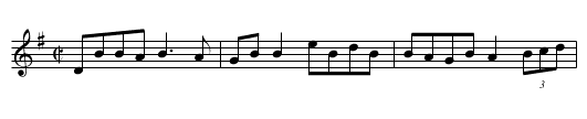 Woman of the House, The - staff notation