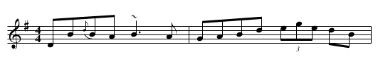 Woman Of The House, The - staff notation