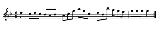 Wood House, The - staff notation