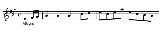 Wood's Hornpipe. TWC.223 - staff notation