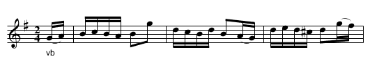 Woods' Lamentation  (longdance)  1786 - staff notation