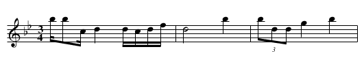Wowei zuguo fangyang qun - staff notation