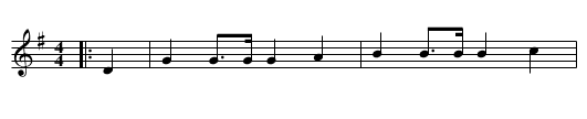Wragg's Duetto No20,A March,aka.3voices. AJH.035 - staff notation