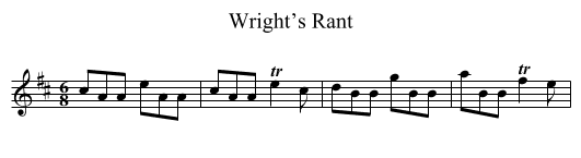 Wright’s Rant - staff notation