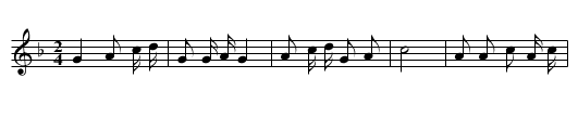 Wu yang reqing de ge - staff notation