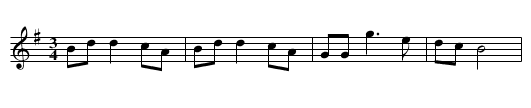 Wyszla byla grzeczna panna - staff notation