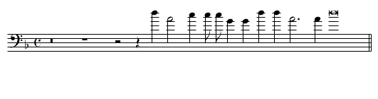 X. O sweet woods the delight of solitarinesse - staff notation