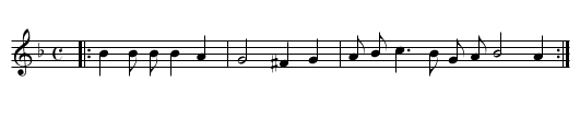 X. Thinkst thou then by thy fayning - staff notation