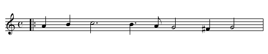 XI. Lend your eares to my sorrow - staff notation
